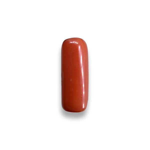 Coral (munga ratna ) capsule shape and 3 to 4 caret 100% Original and Certified. vedashree jyotish is provided astrologer consultant with gemstone.