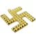 Vastu shree Copper Swastik Pyramid Door Sign for All Vastu Problems, Prosperity & Success for Vastu Dosh & Nazar Dosh Size 3 Inch