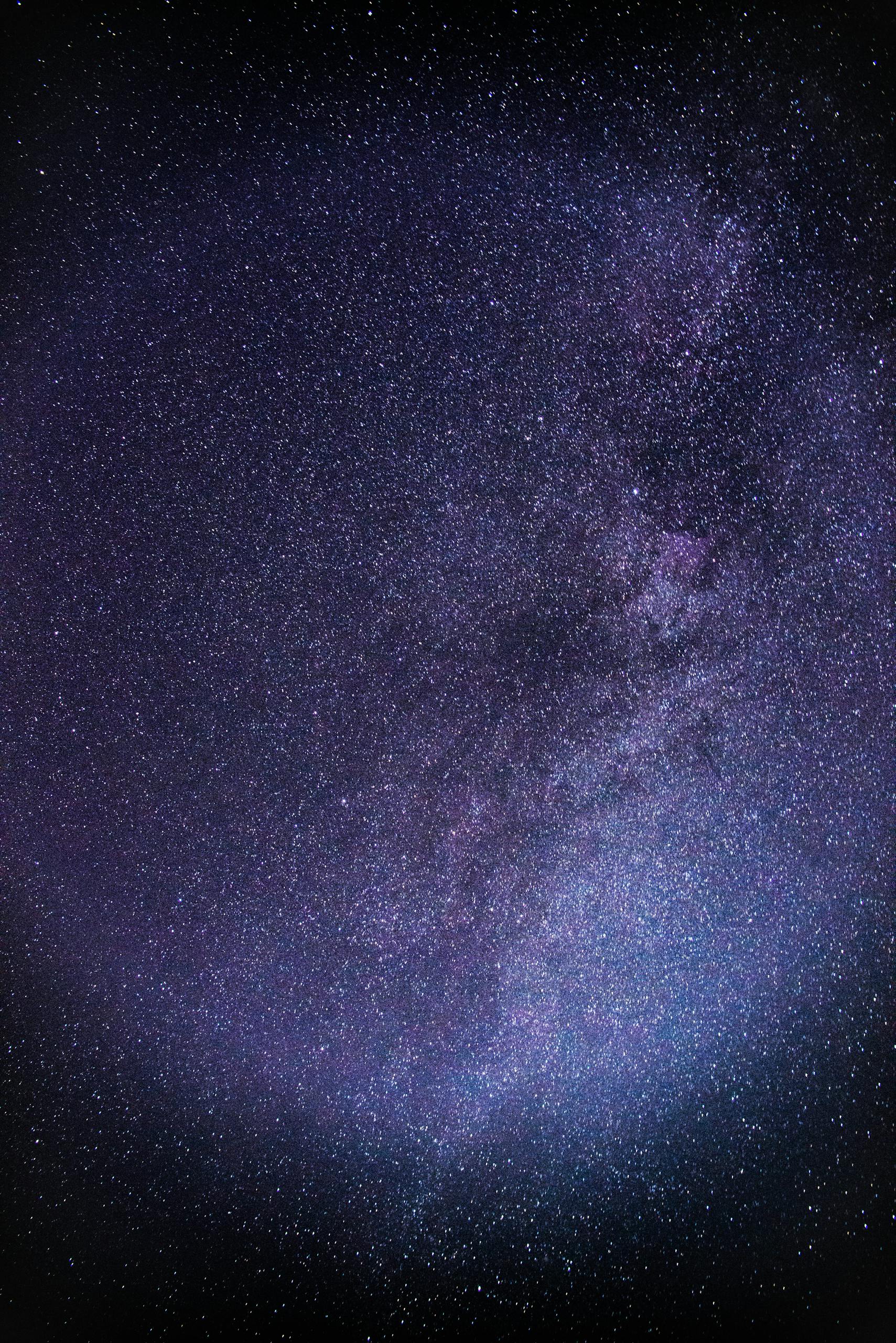 A stunning view of a starry night sky featuring the Milky Way galaxy.