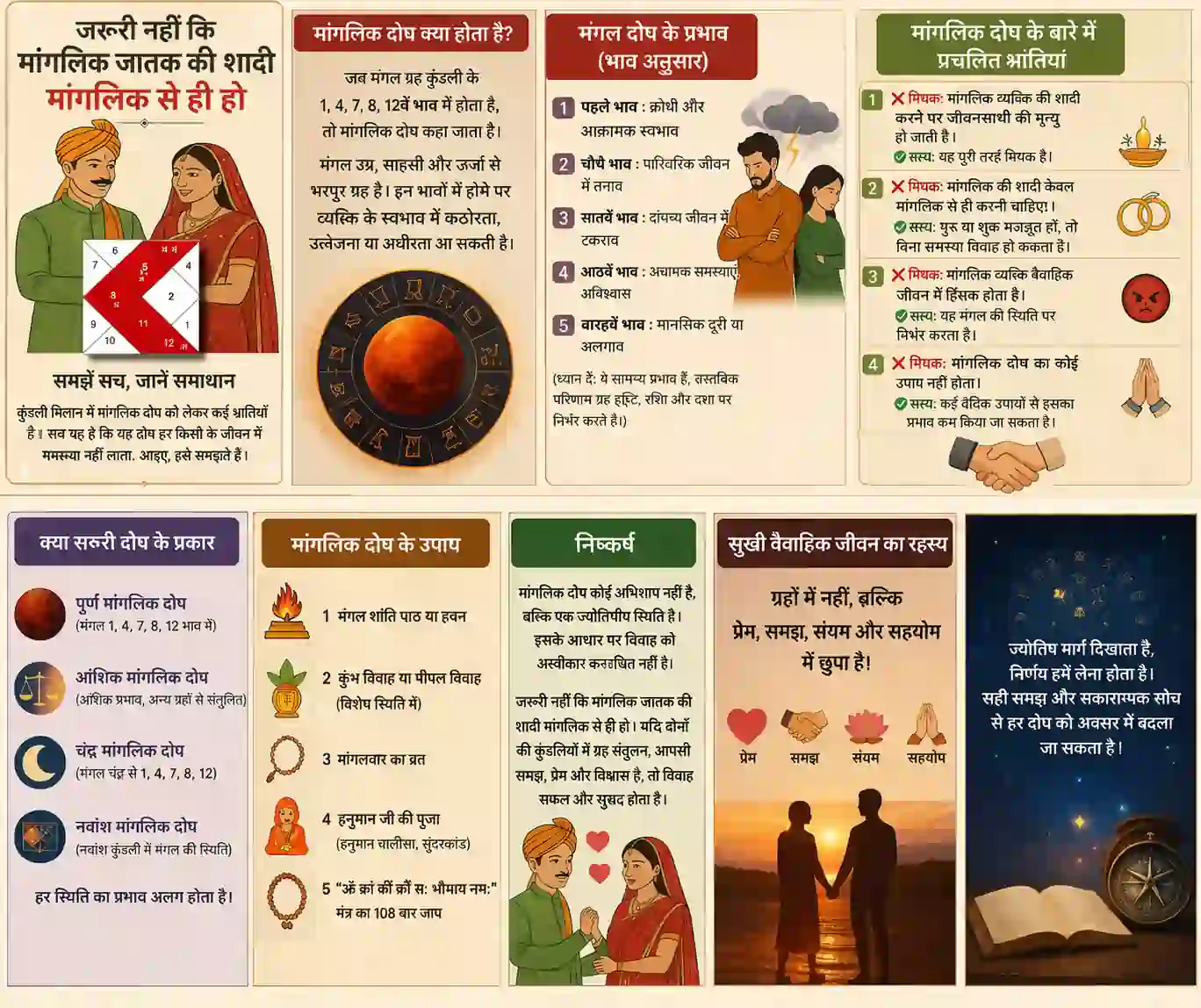 mangal dosh ani marrage