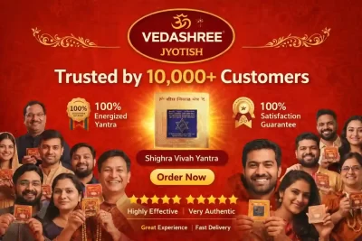 Kuber Yantra for Wealth & Money Attraction | Energized Gold Plated Kuber Yantra | Vastu & Dhan Prapti Yantra | Vedashree Jyotish
