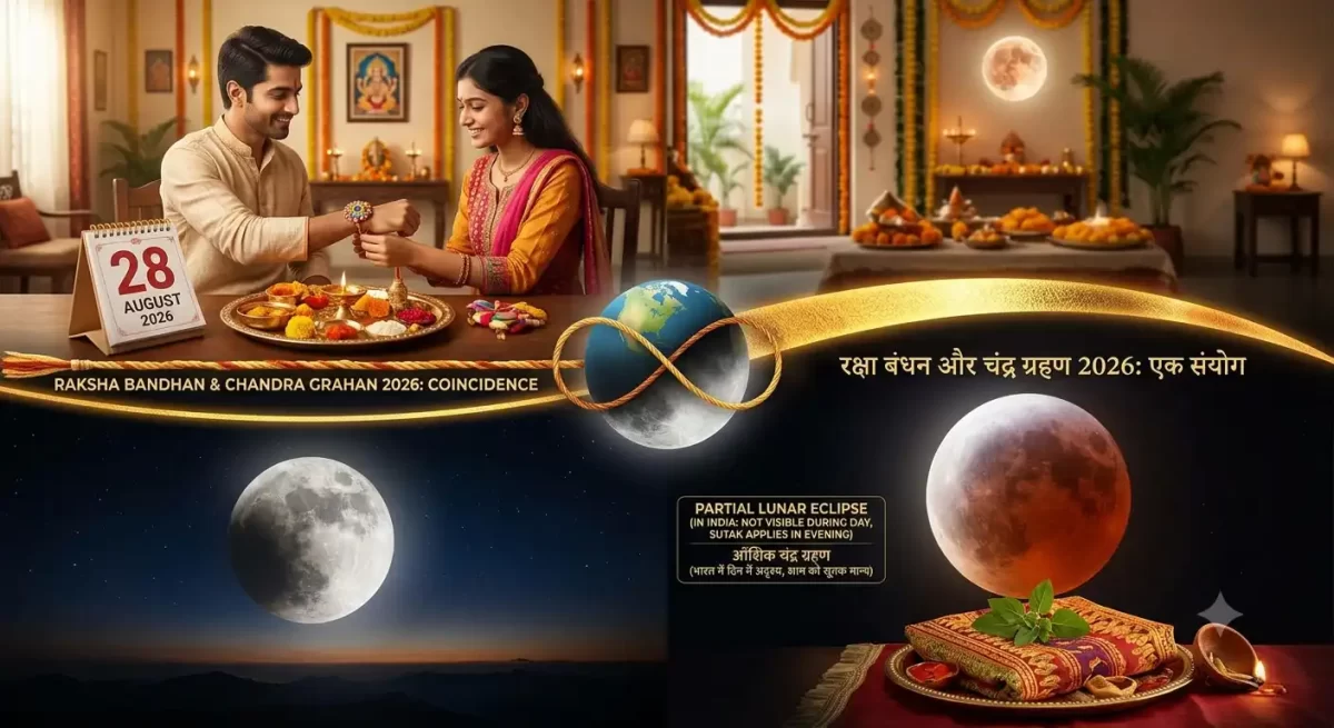raksha bandhan 2026 and chandra grahan